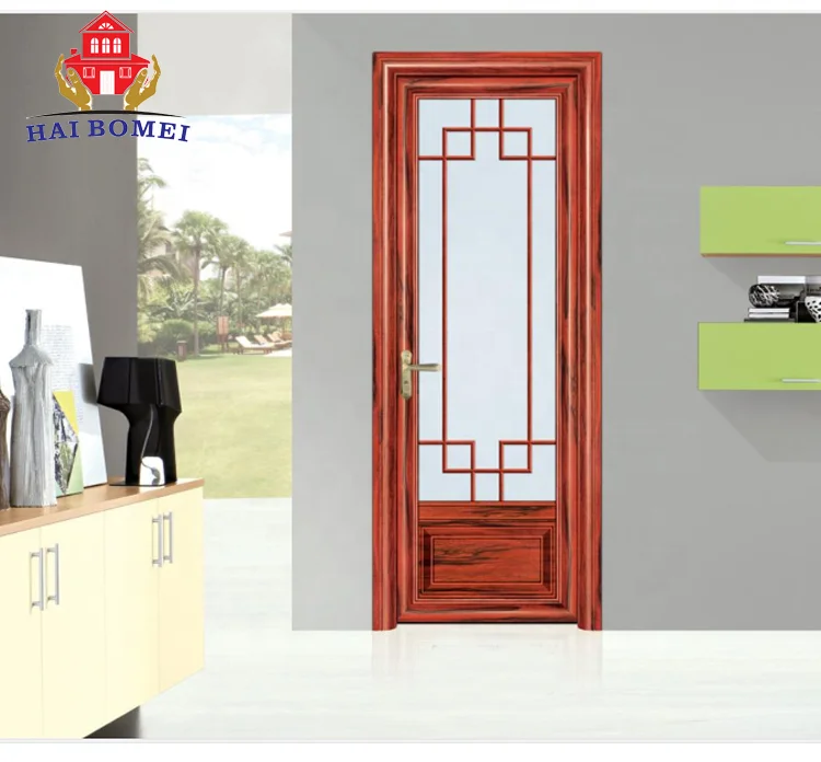 Simple Design Plane Aluminum Alloy Swing Doors For Bathroom Buy