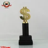 China Manufacturer Dollar Sign Trophy Cups US Dollars Statue Trophy Awards