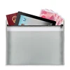 Fireproof Document Bag 15" x 11" Non-Itchy Silicone Coated Fire Resistant Money Bag Fireproof Safe Storage for Money