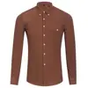 Men's Long Sleeve Pocket Button Shirt Slim Loop Button 100% Polyester Bottom Black Blue Clearance Clothes Small Red Old 5xl