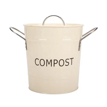 Garden Colorful Metal Household Kitchen Countertop Waste Compost