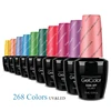 Beauty Choices Colored Pure Glitter UV Nail Gel Polish Set for Salon