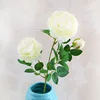 Factory price Springs Flowers Artificial Silk Peony Bouquets Wedding Home Decoration