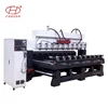 2019 advanced leg making 4 axis cnc router machine for wood column works