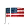 Personalized support car window flags ,car window america flag