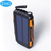 Customized Logo And Package Window Solar Power Bank Case Solar Charger Mobile Power Bank