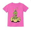 Bunny Easter Egg Funny T Shirt For Boys Kid Cotton Kids Cartoon T-Shirt