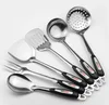 Eco-friendly food grade kitchen ware cookware sets stainless steel