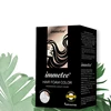Mild Formula No Allerge Rapid Black Hair Dye Shampoo Immetee Physical Hair Coloring Foam