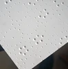 White paint embossed plaster ceiling ,Gypsum Ceiling Tiles