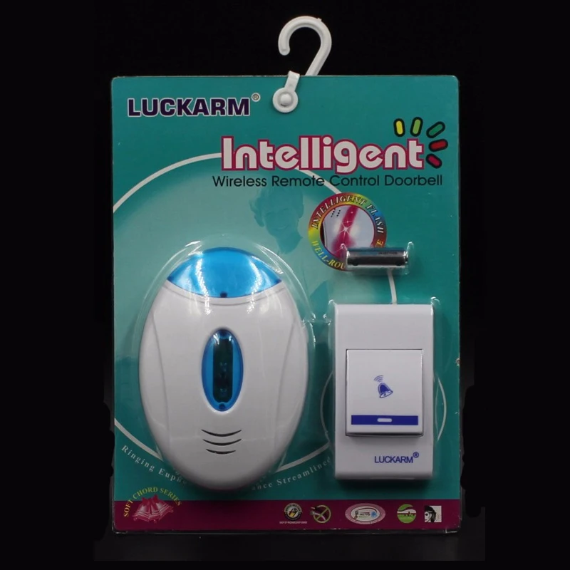 Led Flashing Light Wireless Plug In Doorbell For Deaf Buy Deaf Doorbell With Flashing Light