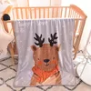 Factory direct coral fleece cartoon single layer infant child blanket blanket riverbed flannel blanket