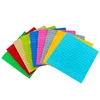 10*10 inch Baseplates for Large Building Blocks Plastic Base Plate - Compatible with Duplo Blocks for Displaying STEM Toys