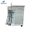 mobile dental cabinet with high suction system