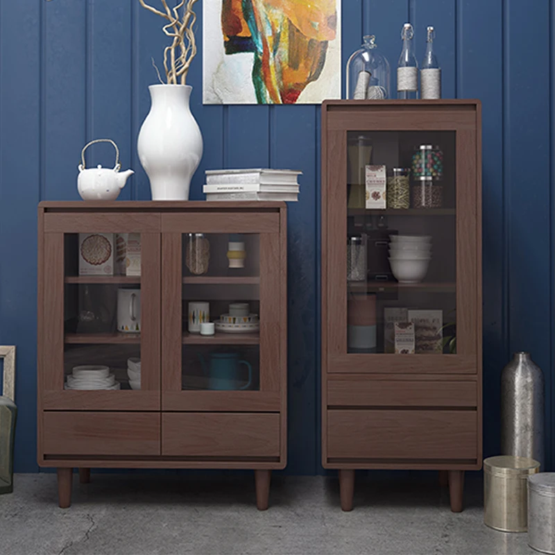 China Wood Dinning Room Buffet Cabinet Sideboard For Displaying