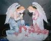 New style Wholesale customized Resin Wing Female Angel Figurine/Christmas Winter/little/small Fairy Wing angel statue
