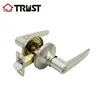 TRUST 6411 SN Entrance Room Door Levers Brushed Nickel Straight Handles Interior Doors Door Lock