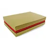 Premium golden cardboard shoulder rigid geschenk packaging gift box geschenkbox