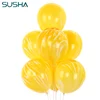 Balloon Decoration Birthday Party Balloon Decoration Articles Creative Romantic Expressions Gift Rainbow Agate Yellow