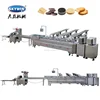 Chocolate Filling High Speed Single Lane Cream Sandwich Biscuit Machine Biscuit Making Machine Connected Flow Packing Machine