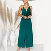 Wholesale Summer New Listing Sling Cross Backless Wide Leg Pants Sexy Women Jumpsuits And Rompers