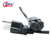 Hot Sell Best Price US 3 prong power cords for laptops