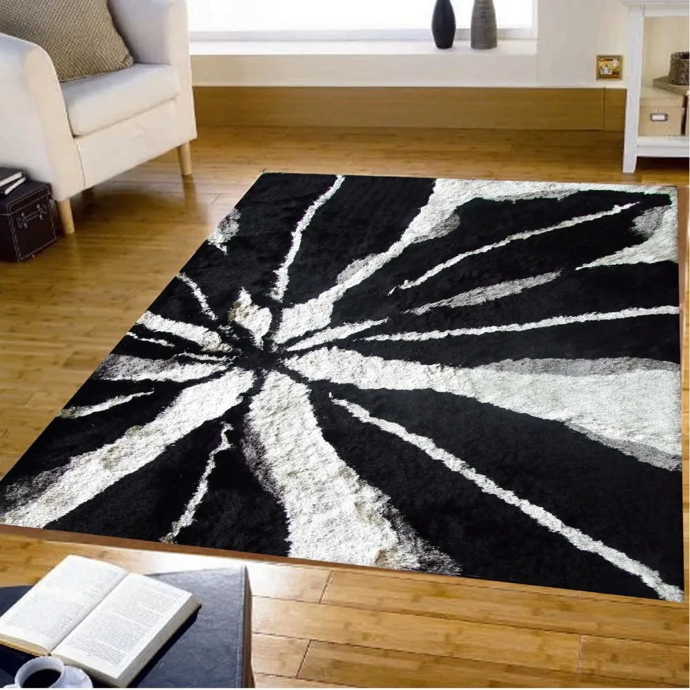 3d 100 Polyester Modern Design Custom Floor Shaggy Carpet And Mats