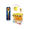 70ml outdoor play cartoon animal head light up bubble wand