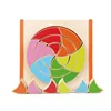 Geometry Logic Thinking Training Montessori Wooden Teaching Aids Block Puzzle Games