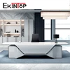 Ekintop Luxury Wood Table Modular Office Furniture Modern CEO Executive Desk Import From China