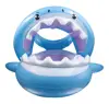 shark Inflatable Pool Float for Baby Toddlers, Baby Pool Floats Inflatable Shark Baby Floatie with Canopy for Infants