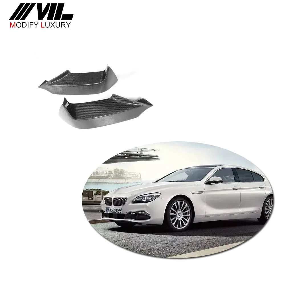 Rear Diffuser Lip Fit for BMW E71 X6 Non-M Bumper 2008-2014 Matt Black Big Fin