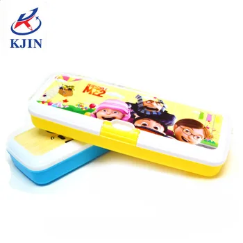 kids plastic pencil box