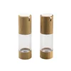 Top Grade Cosmetic Packing container 15ml 30ml 50ml Bamboo Airless Lotion Pump Bottles