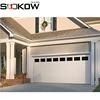 automatic roll up sectional garage door