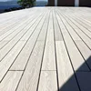 Hot sale wood plastic composite decking board backyard wood decks outdoor flooring for garden CD-03