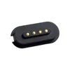 Strong power 4 pogo pin magnetic electrical connector Right Angle