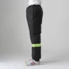 winter extreme warm cotton lined hi vis work wear reflective pants