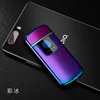 Touch Ignition with Battery Indicator USB Rechargeable Lighter Windproof Electric Cigarette Lighter Heating Coil Smoking Lighter