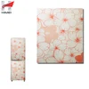 Orange Flower Pattern VCM Laminating Steel Sheet For Refrigerator Door Decoration