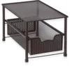 Hot sale kitchen simple Houseware Stackable Under Sink Cabinet Sliding Basket Organizer Drawer