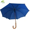 Blue Auto Open Promotion Straight Rod Clear Golf Umbrella Bubble