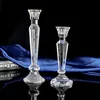 Wedding Centerpiece Crystal Glass Tubes Candle Holder Crystal Candelabra