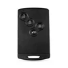 High quality 4 button blank smart key card for renault Koleos Clio