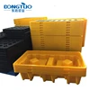 Spill drum pallet anti split single barrel oil spill pallet