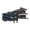 Tri axle flatbed truck container trailer tool box flat bed Fast delivery