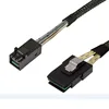 0.5 meter SFF8643 MINI SAS HD 36 POS STR TO SAS 8087 36 POS STR cable