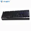 Changeable Color optic axis Luminous mechanical keyboard
