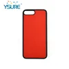 New Products for iphone7plus red leather case with saffiano mobile phone shell