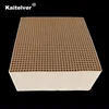 Loose cordierite mullite monolith honeycomb ceramic structured media for RTO RCO